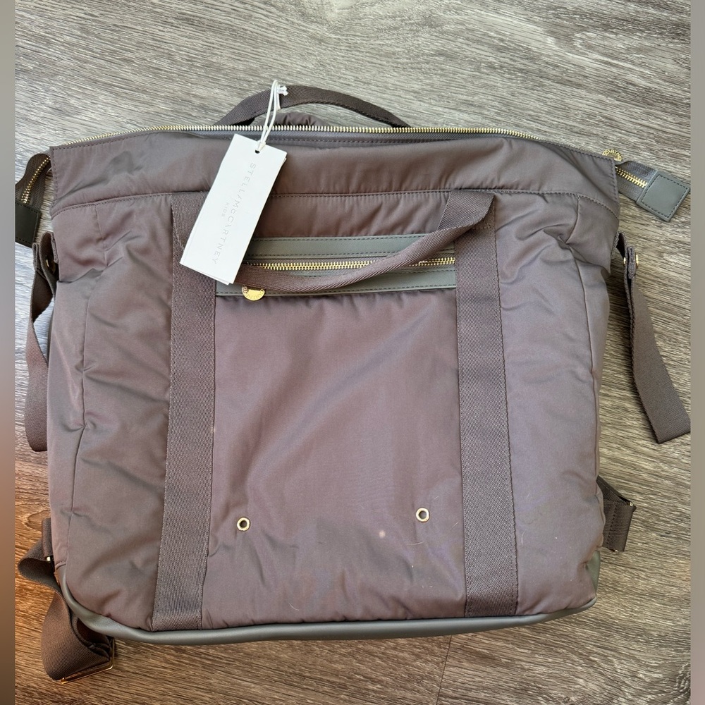 *New* Stella McCartney Gray Diaper Bag